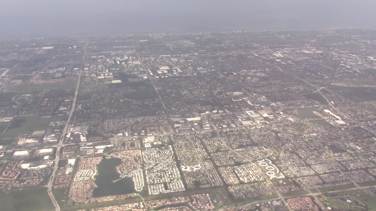 Airplane Taking Off, Flying, Landing, Above Clouds, Over Land, Creative Commons Stock Video