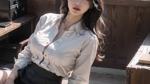 [4K AI Lookbook] Secretary girl _ [4K AI 룩북] 오피스 레이디 _ [4K AI ルックブック] オフィスレディー