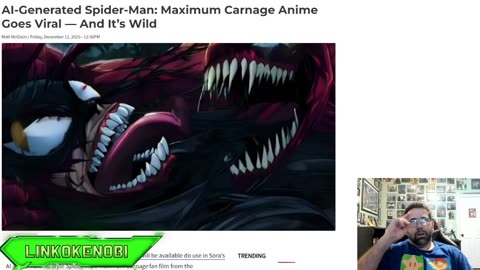 AI Artist Releases Anime Maximum Carnage Video