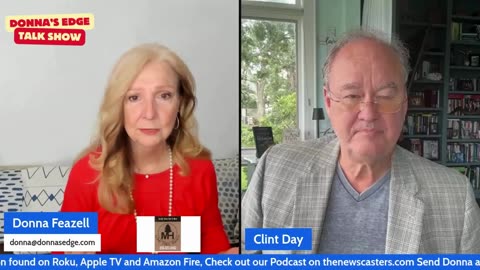 Donnas Edge | Monday Show 06162025 | Clint Day, Board Member of The Newscasters Studio | Abundant TV