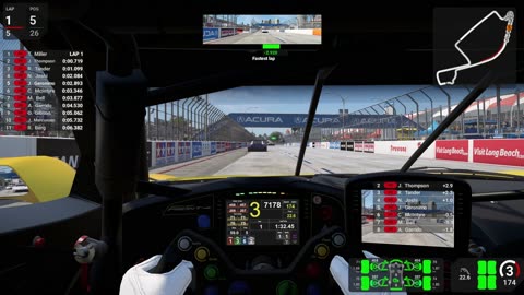 Chevrolet Corvette C8.R | Long Beach Grand Prix | Automobilista 2 | Clip 04/09 | #4K