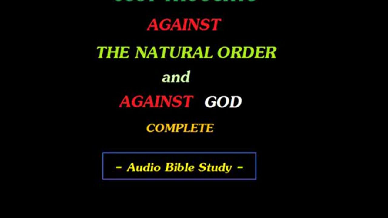Just Thoughts - Against the Natural order and against God (2011) Retro