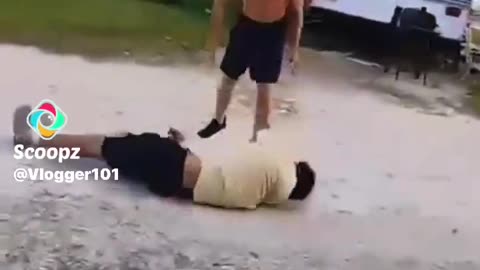 Fight at trailer park