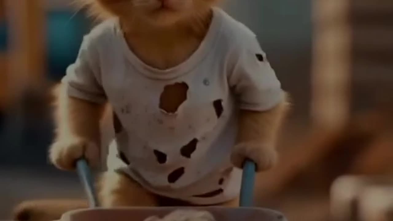 Poor cat