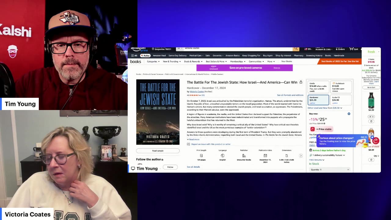 Riots, Iran, National Security and more! w/ @VictoriaCoates. Powered by @Kalshi