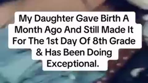 Nigger girl got pregnant in the 7th grade