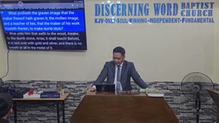 the Hateful Lie of Misrepresentation - Job 35 (Baptist Preaching - Ph)
