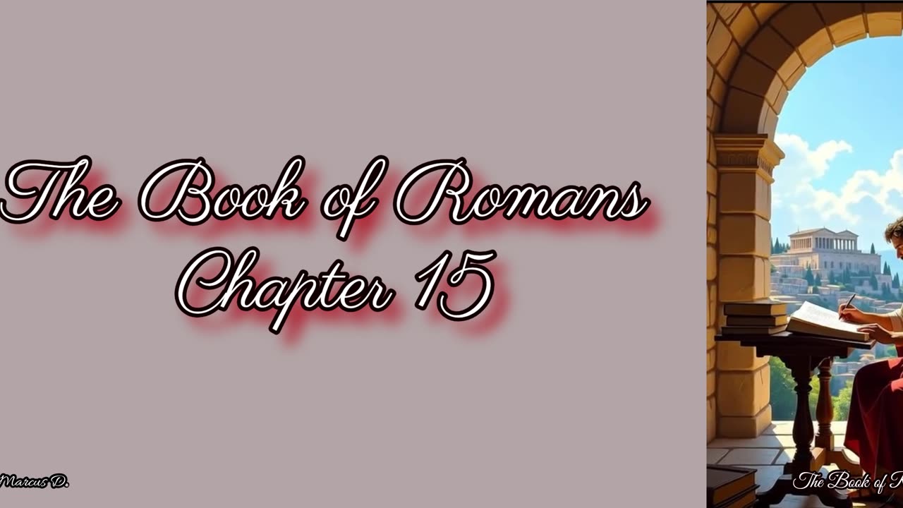 The Book of Romans Chapter 15