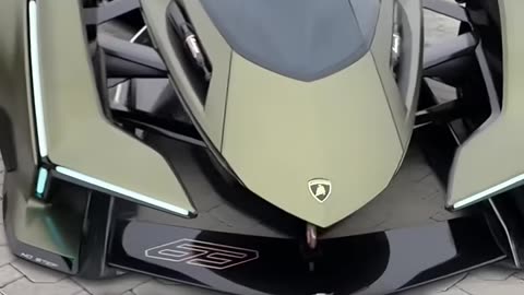It's the only Lamborghini V12 Vision GT ever made...😱 #lamborghini #supercars #cars