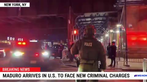 Madura arrives in NYC to face criminal charges
