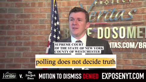 New York Supreme Court Judge DENIES NYT 'Motion To Dismiss' In Veritas Defamation Lawsuit