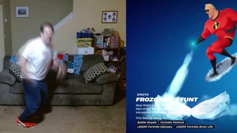 FFG Dance Fortnite Emotes Frozone's Stunt