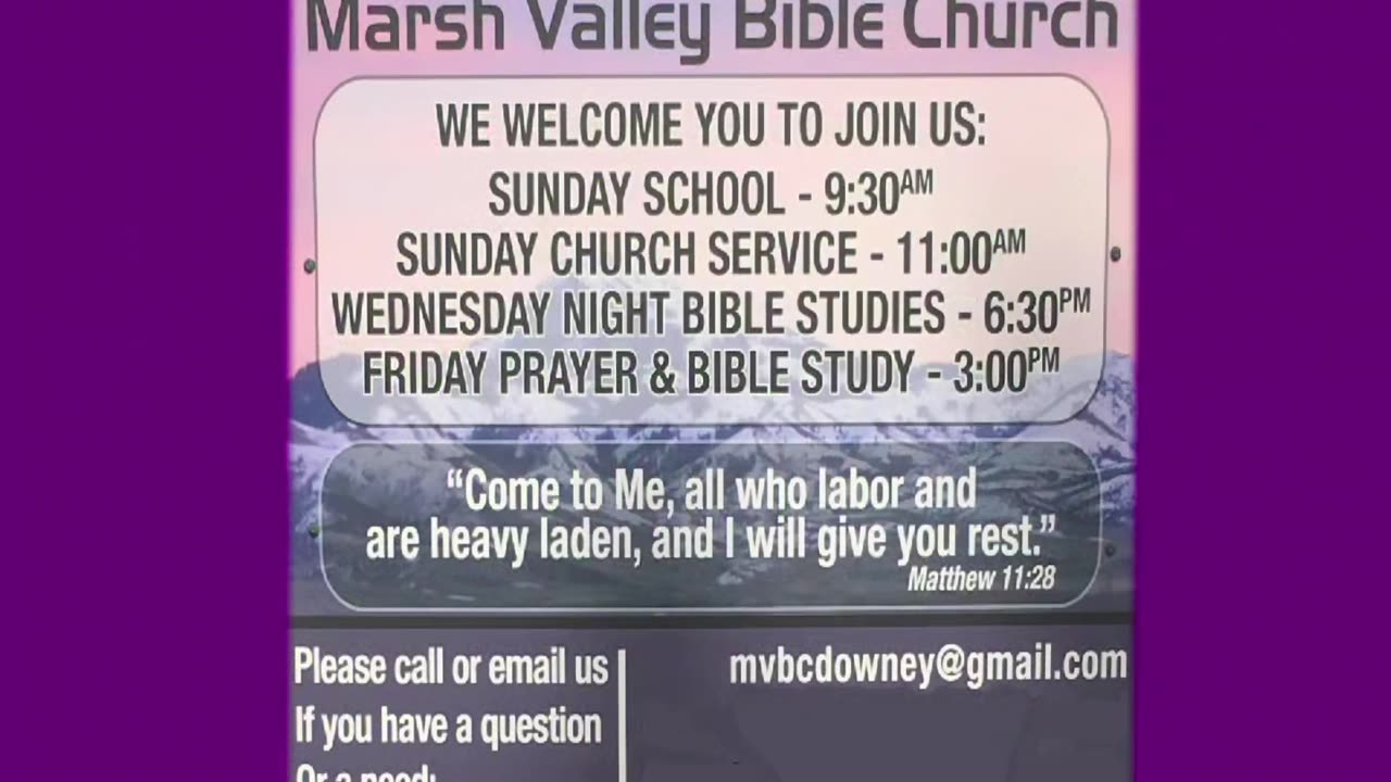 Sunday October 26, 2025. Why are you here today?