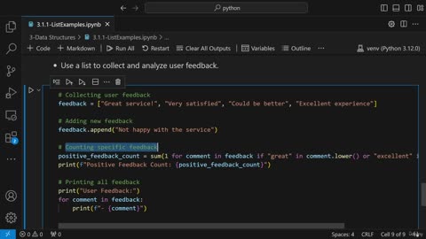4.5 Real world Usecases Of List