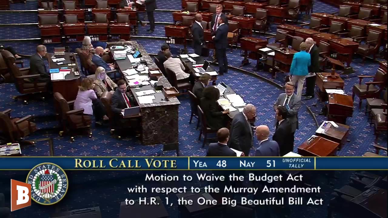 LIVE: Senate Continues Vote-a-Rama Marathon on Big Beautiful Bill...