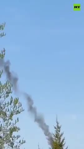 Ukrainian drone shot down over Tatarstan Russia (likely by Pantsir-S)