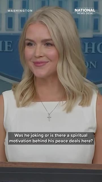 White House Press Secretary: Does President Trump want to go to Heaven?