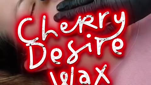 @haloglow7 Upper Lip Waxing Demo Using Cherry Desire from Sexy Smooth Wax | Smooth & Clean Results