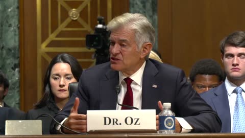 Sen. Roger Marshall at the Senate Finance Committee Hearing