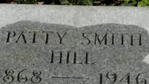 FAMOUS GRAVES - VOL. 601: PATTY SMITH HILL