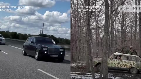 🚗💥 Ukraine Russia War | Armed Forces vs. Wedding Convoy in Chechnya | RCF