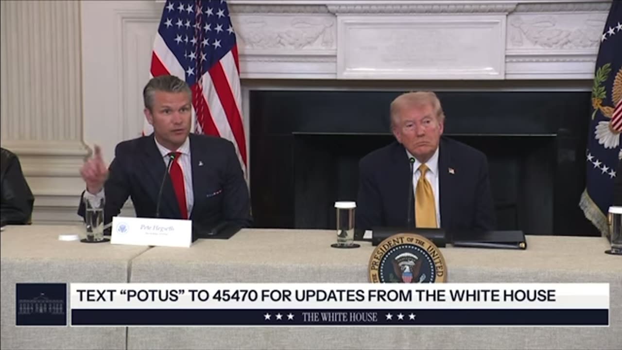 Hegseth Asked About Memo Detailing 'National Guard Response Force' Trained In Crowd Control