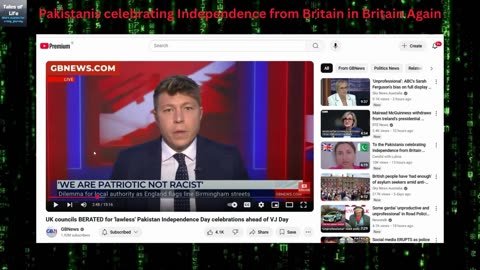 Pakistanis celebrating Independence from Britain in Britain Again