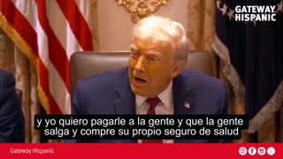 Trump proposes giving citizens the funds currently directed to insurance companies