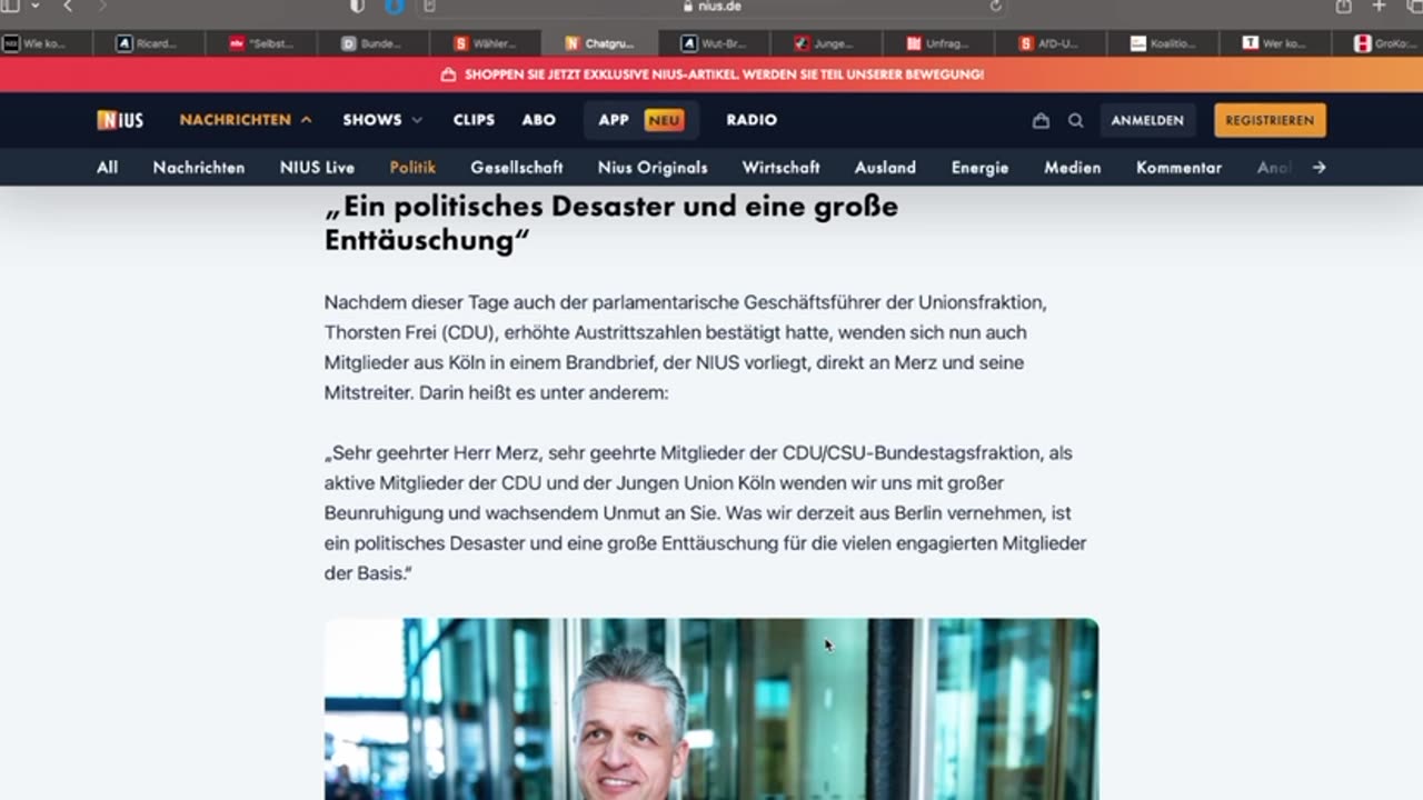 🎥 CDU-Aufstand beginnt: Wird Merz gestürzt?