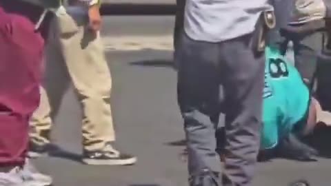 Man Beats Flower Vendor, But Karma Strikes Back Quickly | Instant Justice Caught on Camera