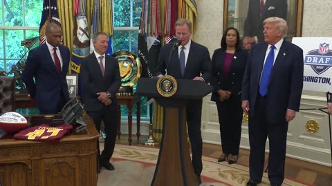 President Trump Delivers a Sports Announcement
