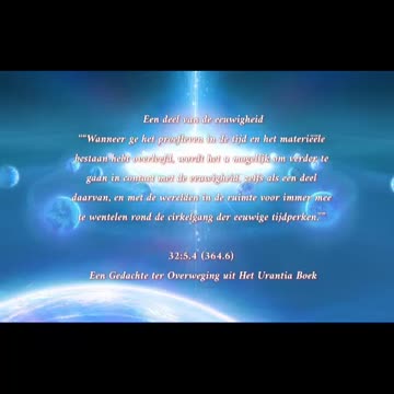 Een Deel van De Eeuwigheid