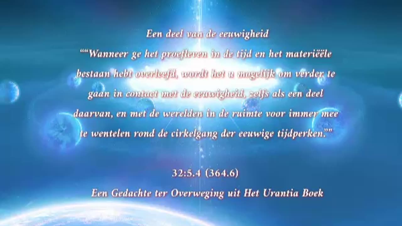 Een Deel van De Eeuwigheid