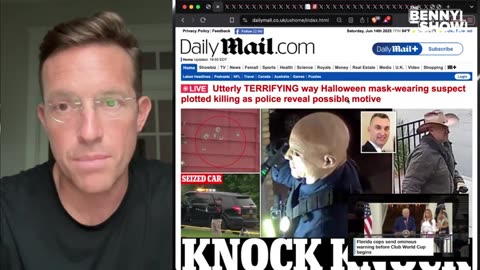HORROR: 'No Kings' Killer Political Assassin CAUGHT on Camera, Wearing TERROR Mask With DARK Meaning