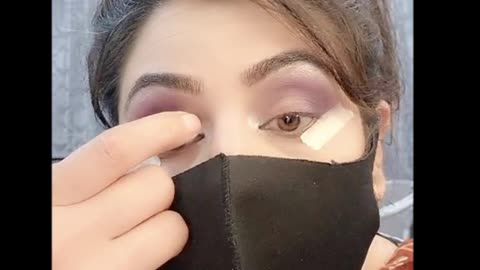 purple eye MAKE Up | Smokey eye Makeup for beginners | Beautiful Party Makeup