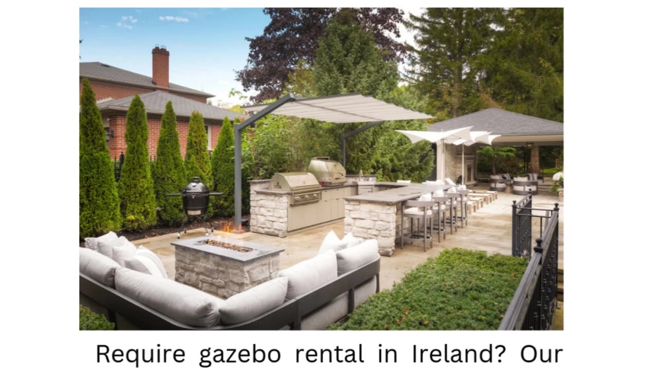 Gazebo hire in Ireland