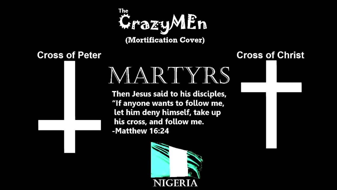 The CrazyMEn -Martyrs- (Mortification cover) 2025