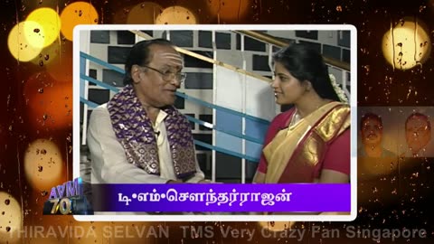 Tms Legend & Speaks About Other Than Tamil Which Are The Other Language Did You Sing For Avm