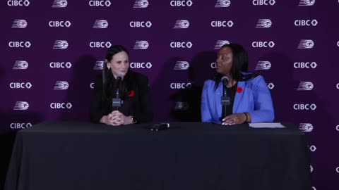 Conférence de presse des Tempo de Toronto