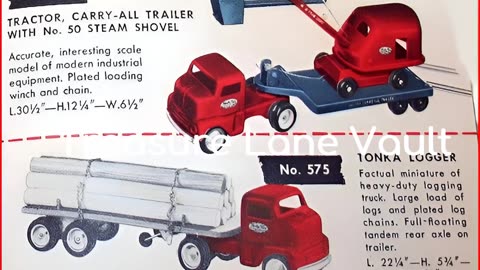 Original Ultra Rare 1953 Tonka Toys Look Book