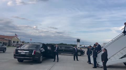 🚨🔥President Trump is wheels down in Tuscaloosa !