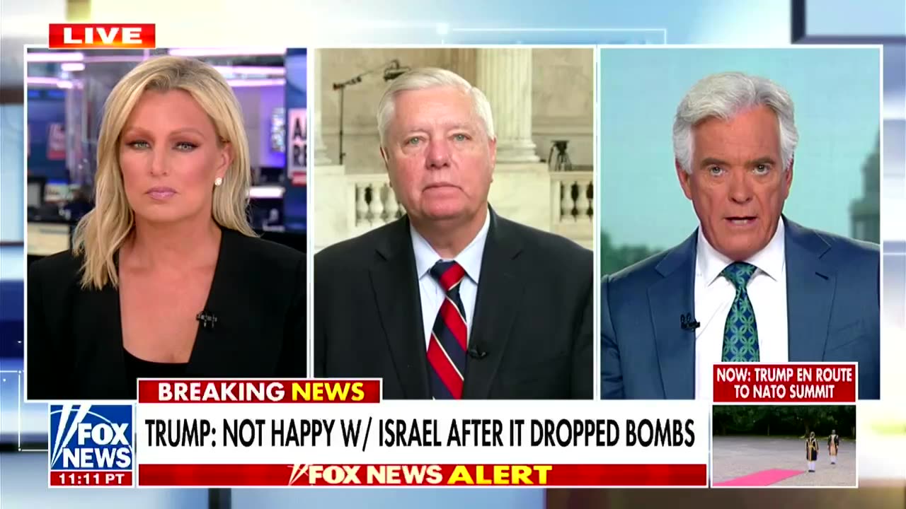 'A step backward': Lindsey Graham dumps all over Trump's Iran-Israel 'ceasefire'