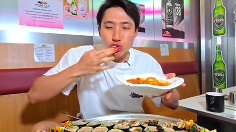 Unlimited Sushi Mukbang