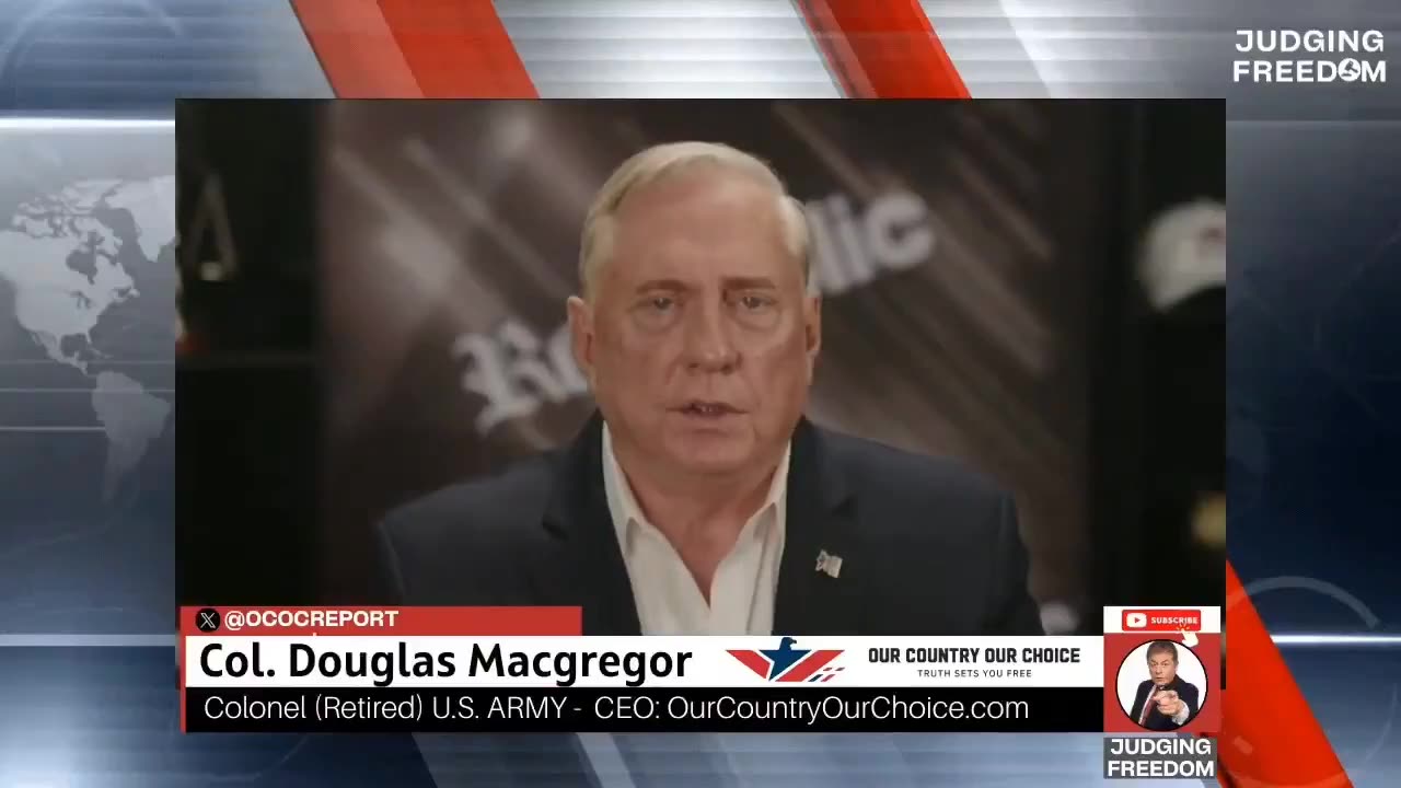 “The Mossad exercises a pernicious & potentially dangerous influence inside the CIA” Douglas Macgregor