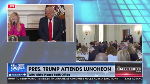 PRAYER AT WH FAITH OFFICE LUNCHEON