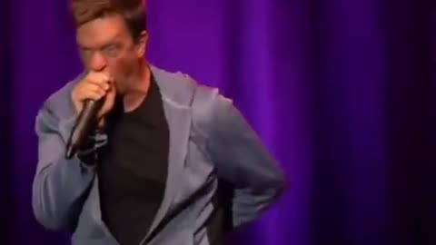 Jim Breuer observing the insanity