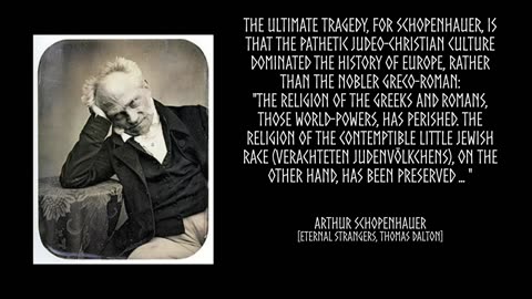 Arthur Schopenhauer quote on Christianity▮Antijudaic19165