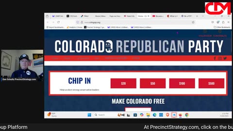 Precinct Strategy Organize to secede? Dan Schultz May 20 2025