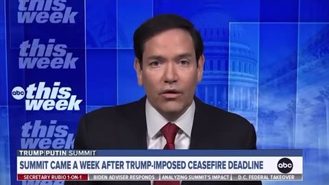 Rubio on Sanctions Against Russia