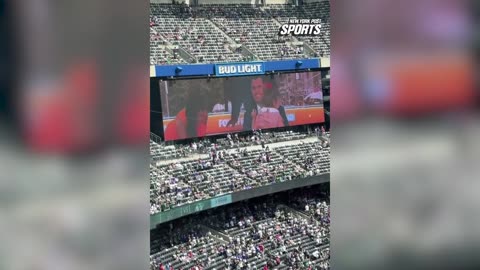 Jets honor Charlie Kirk before today's game